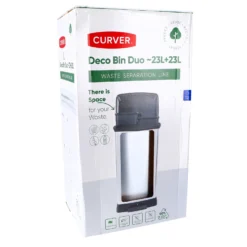 Decobin Duo 23L/23L Zilver Metallic -Aanbiedingen Keuken Slim Winkel 055744e4354902dd0143353a80214127