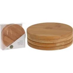 Excellent Houseware Glazenonderzetters Ø6,5 Cm 4 Stuks -Aanbiedingen Keuken Slim Winkel 101 0160 3 1 1