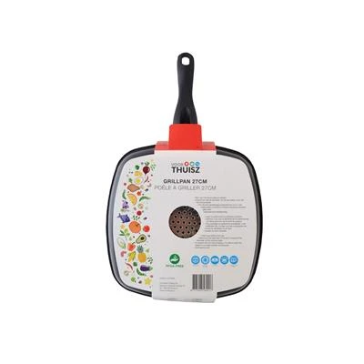 Thuisz Como Grillpan Ø27 Cm Inductie (voor Alle Warmtebronnen) 5 Thuisz Como Grillpan Ø27 Cm Inductie (voor Alle Warmtebronnen) - Afbeelding 3