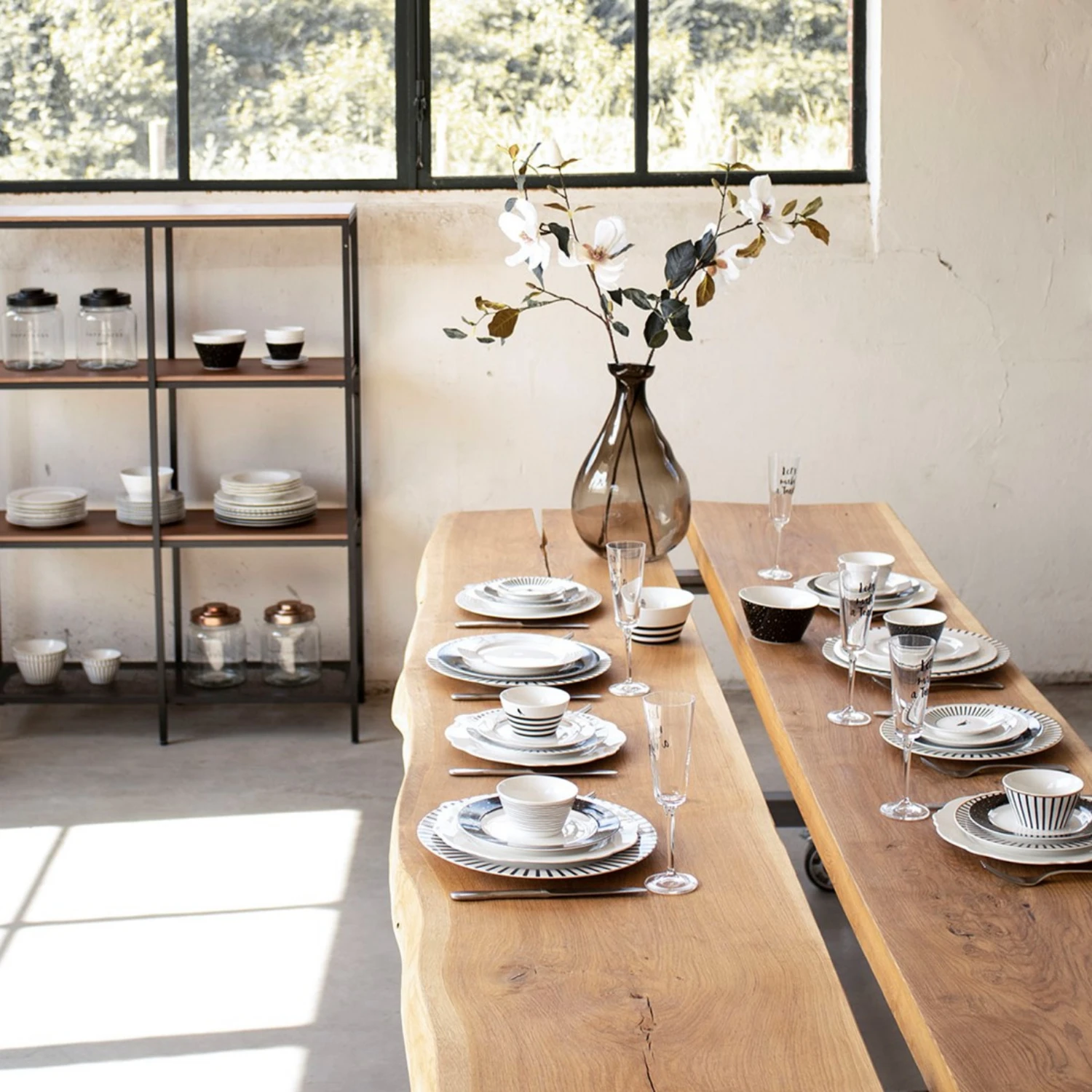 Dutch Rose Amsterdam Loft Dinerbord Plat 26 Cm Wit Glitter 5 Dutch Rose Amsterdam Loft Dinerbord Plat 26 Cm Wit Glitter - Afbeelding 3