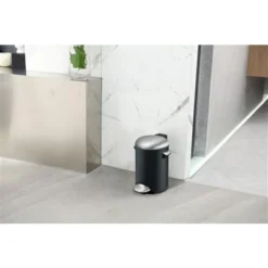 Vepa Bins Pedaalemmer Belle Deluxe Zwart 3 Liter EKO 11 Vepa Bins Pedaalemmer Belle Deluxe Zwart 3 Liter EKO -Aanbiedingen Keuken Slim Winkel 101 0598 5 1 1
