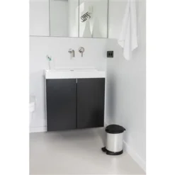 Curver Decobin Pedaalemmer Ovaal 5L Zilver -Aanbiedingen Keuken Slim Winkel 101 1040 2 1 1