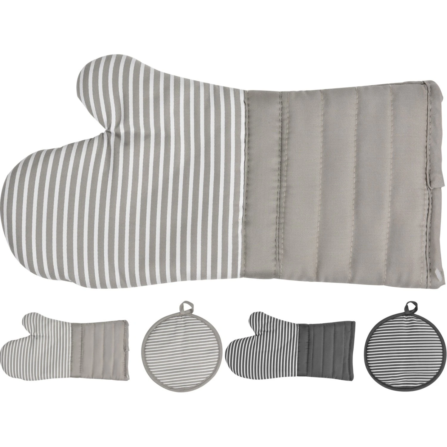 Merkloos Ovenwant En Pannenlap 2 Assorti 5 Merkloos Ovenwant En Pannenlap 2 Assorti - Afbeelding 3