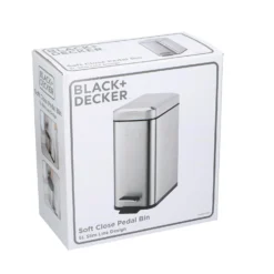 Black & Decker Black+Dekker Pedaalemmer 5L Soft Close -Aanbiedingen Keuken Slim Winkel 101 1631 2 1 1