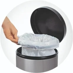 Pedaalemmer Afvalbak 30 L Zilver Metallic Rotho -Aanbiedingen Keuken Slim Winkel 101 2099 2 1