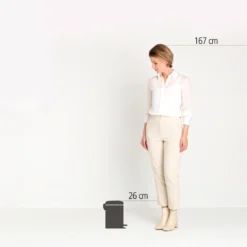 Brabantia Newicon Pedaalemmer 3 L Mat Staal -Aanbiedingen Keuken Slim Winkel 101 2164 3 1