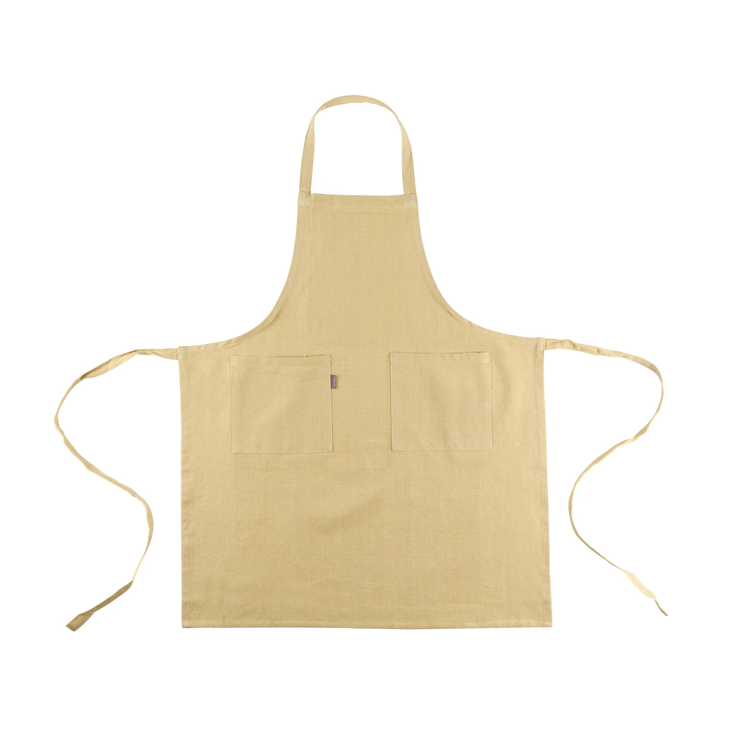 Linen & More Keukenschort Indi Pampas Geel 75 X 90 Cm 3 Linen & More Keukenschort Indi Pampas Geel 75 X 90 Cm