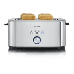 Severin Broodrooster Voor 4 Sneetjes XXL MetBagelfunctie AT 2512 -Aanbiedingen Keuken Slim Winkel 101 2512 3 1