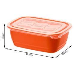 Rotho Magnetrondoos 1 L ECO Papaya Rood -Aanbiedingen Keuken Slim Winkel 101 2633 1 2