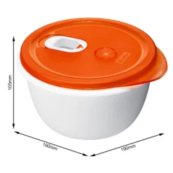 Rotho Magnetronschaal 1,5 L MICRO Papaya Rood -Aanbiedingen Keuken Slim Winkel 101 2848 1 2