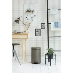 Brabantia Newicon Pedaalemmer 12 L Platinum -Aanbiedingen Keuken Slim Winkel 101 3628 4 1