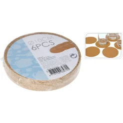 Excellent Houseware Glasonderzetter Kurk 6 Stuks Ø10 X 3 Mm -Aanbiedingen Keuken Slim Winkel 101 4000 4 1