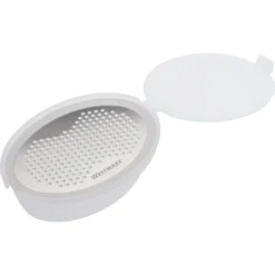 Westmark Nootmuskaatrasp Met Bakje Wit