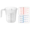 Maatbeker 1L Kunststof 3Assorti -Aanbiedingen Keuken Slim Winkel 101 5000 1
