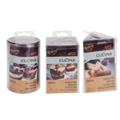 Merkloos Bakringen Set Van 4 3 Assorti Vormen -Aanbiedingen Keuken Slim Winkel 101 5517 4