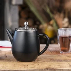 Bredemeijer Theepot 1,1L Duet Eva Mat Zwart -Aanbiedingen Keuken Slim Winkel 101 5861 5 1