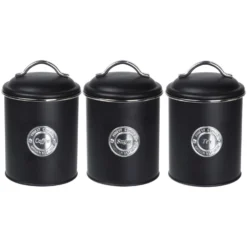 Excellent Houseware Voorraadblikkenset 3-delig