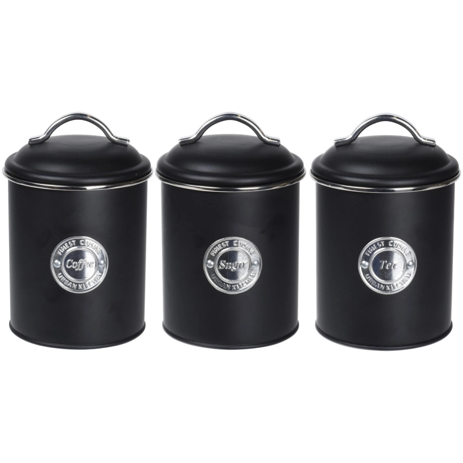 Excellent Houseware Voorraadblikkenset 3-delig 3 Excellent Houseware Voorraadblikkenset 3-delig