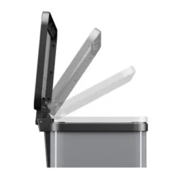 Hailo Öko Duo Plus Pedaalemmer 3X9L Metallic Grijs 7 Hailo Öko Duo Plus Pedaalemmer 3X9L Metallic Grijs -Aanbiedingen Keuken Slim Winkel 101 6249 3 1