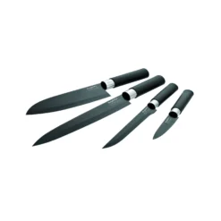 Messenset Keramisch 4 Delig Zwart RavenEssentials Berghoff