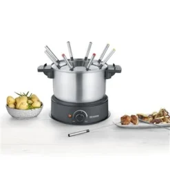 Severin Fondue 1500W 8-persoons Zwart FO 2470 -Aanbiedingen Keuken Slim Winkel 101 6903 5 1