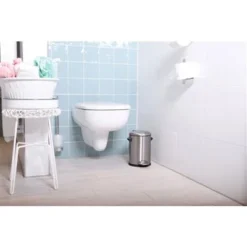 Vepa Bins Pedaalemmer Belle DeLuxe Mat RVS 3 Liter EKO 6 Vepa Bins Pedaalemmer Belle DeLuxe Mat RVS 3 Liter EKO -Aanbiedingen Keuken Slim Winkel 101 7543 2 1