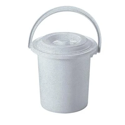 Curver Toiletemmer 10L Lichtgrijs 4 Curver Toiletemmer 10L Lichtgrijs - Afbeelding 2