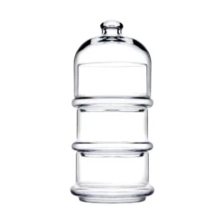 Pasabahce Voorraadpot Toren 3 Delig Glas