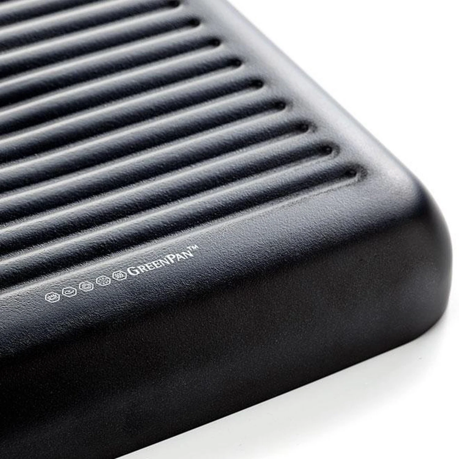 GreenPan Cambridge Black Grillpan Ø28 Cm (voor Alle Warmtebronnen) 6 GreenPan Cambridge Black Grillpan Ø28 Cm (voor Alle Warmtebronnen) - Afbeelding 4