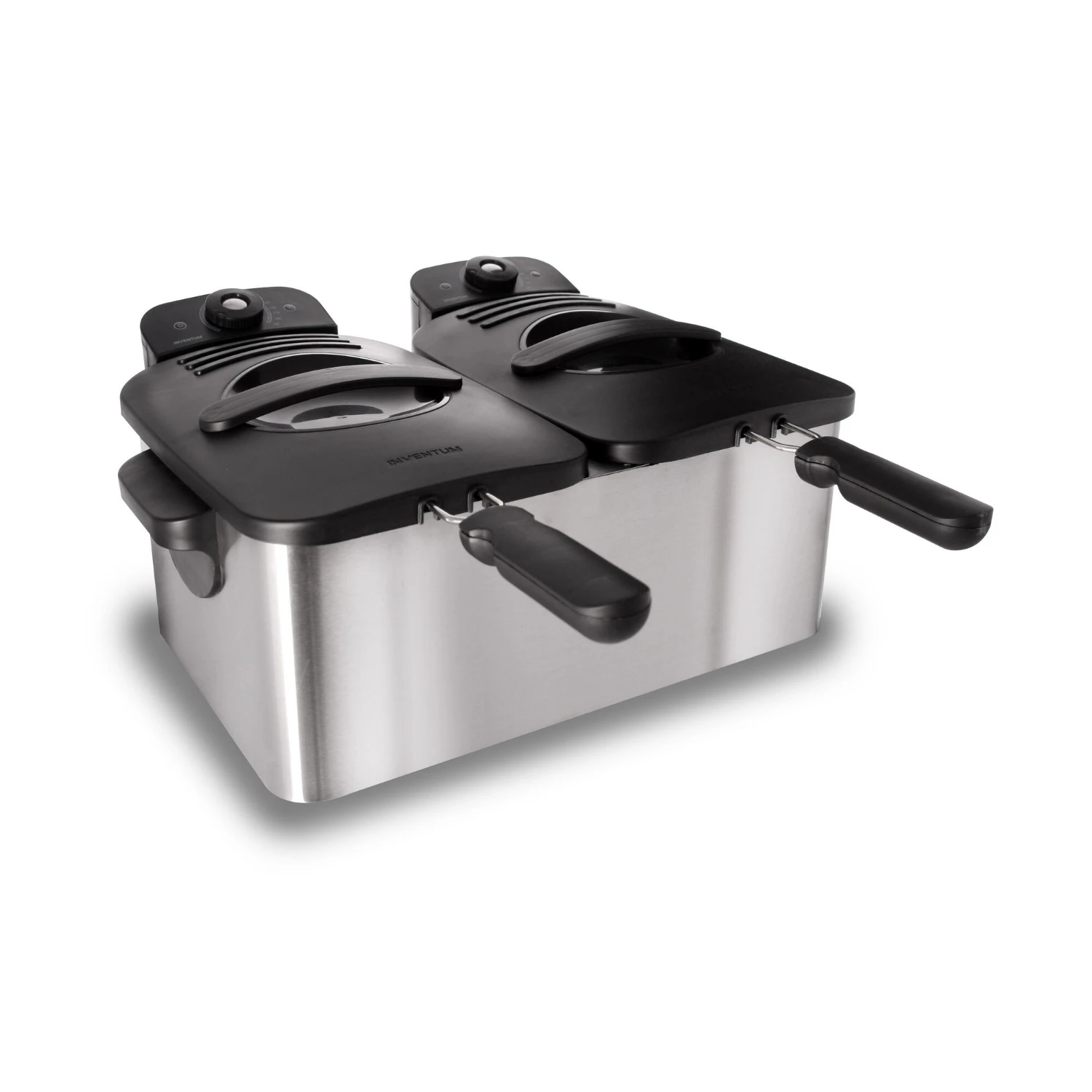 Inventum Friteuse Dubbel GF461 2 X 2,5 L RVS 1800W 3 Inventum Friteuse Dubbel GF461 2 X 2,5 L RVS 1800W