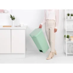 Brabantia StepUp Pedaalemmer 40 Liter Jade Groen -Aanbiedingen Keuken Slim Winkel 102 0108 4 1