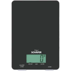 Schäfer Digitale Keukenweegschaal 90664 Zwart