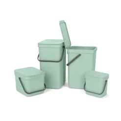 Brabantia Sort & Go Afvalbakje 3 Liter Jade Green -Aanbiedingen Keuken Slim Winkel 102 1683 3 1