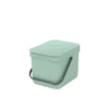 Brabantia Sort & Go Afvalemmer 6 Liter Jade Green -Aanbiedingen Keuken Slim Winkel 102 1768 1