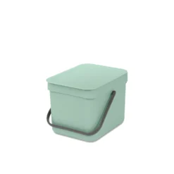 Brabantia Sort & Go Afvalemmer 6 Liter Jade Green