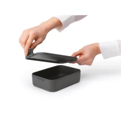 Brabantia Make En Take Lunchbox Medium Donkergrijs -Aanbiedingen Keuken Slim Winkel 102 2520 3 1