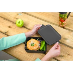 Brabantia Make En Take Lunchbox Medium Donkergrijs -Aanbiedingen Keuken Slim Winkel 102 2520 5 1