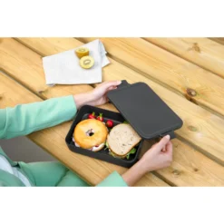 Brabantia Make & Take Lunchbox Groot Donkergrijs -Aanbiedingen Keuken Slim Winkel 102 3060 5 1
