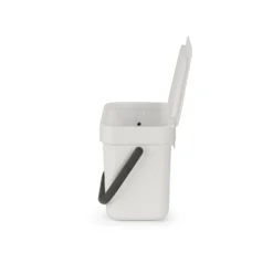 Brabantia Sort & Go Afvalbakje 3 Liter Light Grey -Aanbiedingen Keuken Slim Winkel 102 3229 3 1