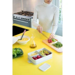 Brabantia Make & Take Bento Lunchbox Groot Lichtgrijs -Aanbiedingen Keuken Slim Winkel 102 3503 6 1