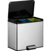 EKO Essential Recycling Pedaalemmer 3 X 9 Litermat RVS -Aanbiedingen Keuken Slim Winkel 102 4675 1