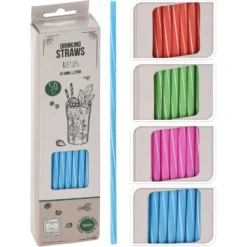 Rietjes Plastic 50 Stuks Assorti Kleur -Aanbiedingen Keuken Slim Winkel 102 4890 1