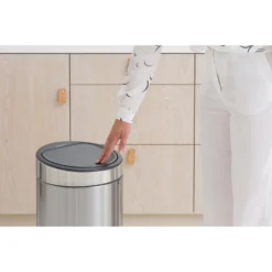 Brabantia Touch Bin Afvalemmer 30 L Mat Staal -Aanbiedingen Keuken Slim Winkel 102 5462 7 1