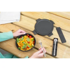 Brabantia Make En Take Lunchkom 1 Liter Donkergrijs -Aanbiedingen Keuken Slim Winkel 102 6009 5 1