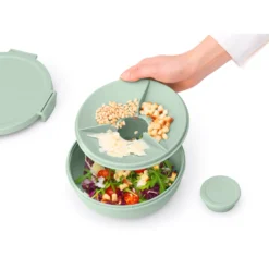 Brabantia Make En Take Salade Lunchkom 1,3 Liter Jade Groen -Aanbiedingen Keuken Slim Winkel 102 6382 4 1