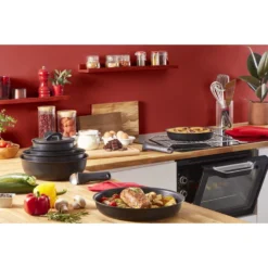 Tefal Set 3-delig (koekenpan 24/28 + Handgreep) -Aanbiedingen Keuken Slim Winkel 102 6389 8 1
