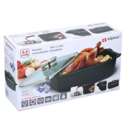 Alpina Braadslee 5.5L 39.5x22.5x10.8c -Aanbiedingen Keuken Slim Winkel 102 6918 3