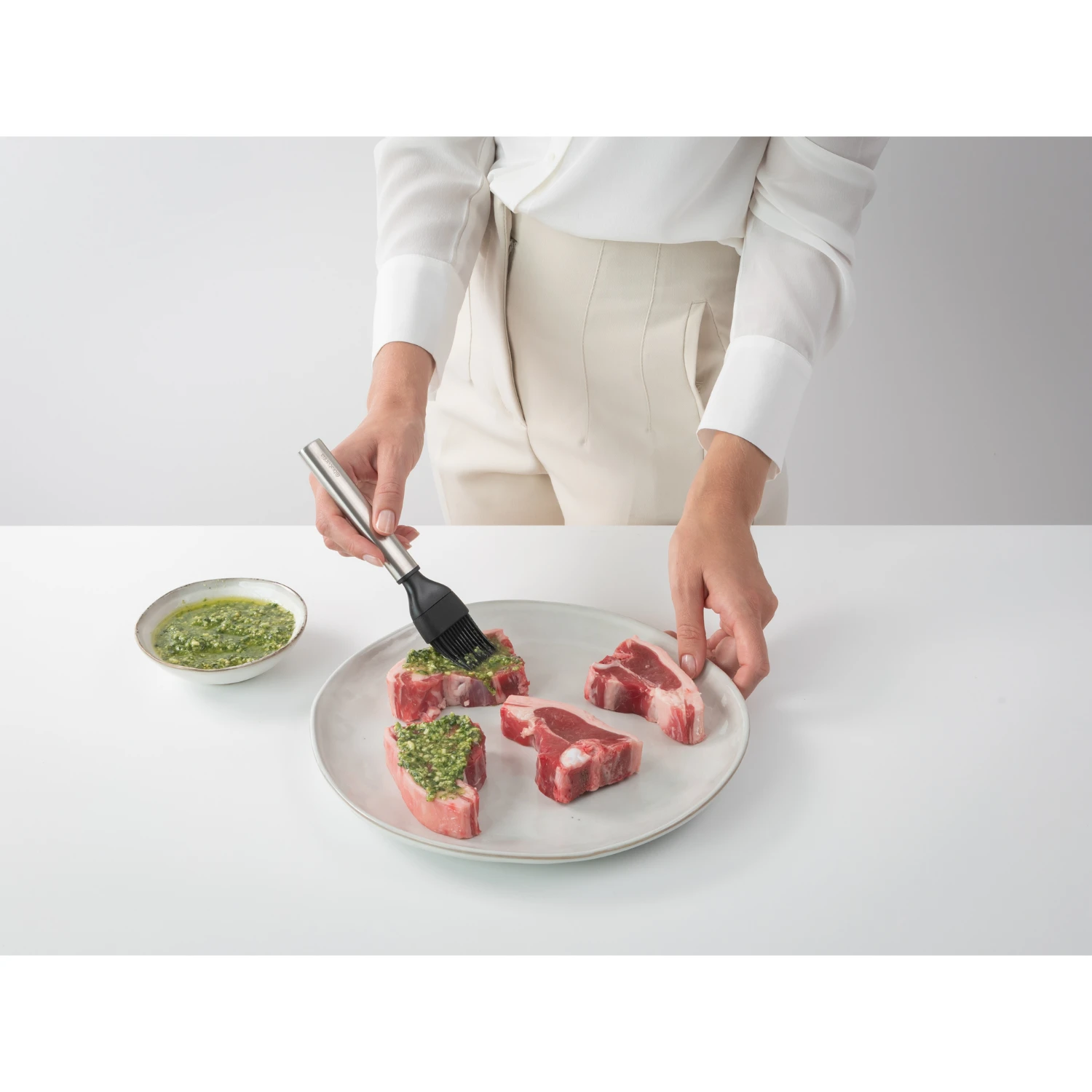 Brabantia Profile Bakborstel Siliconen RVS 7 Brabantia Profile Bakborstel Siliconen RVS - Afbeelding 5