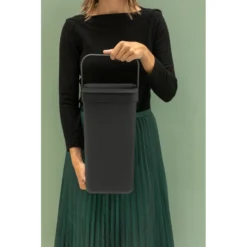 Brabantia Sort & Go Afvalemmer 12 L Grijs -Aanbiedingen Keuken Slim Winkel 102 9805 5 1