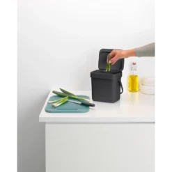 Brabantia Sort & Go Afvalbakje 3 L Grijs 9 Brabantia Sort & Go Afvalbakje 3 L Grijs -Aanbiedingen Keuken Slim Winkel 102 9888 4 1